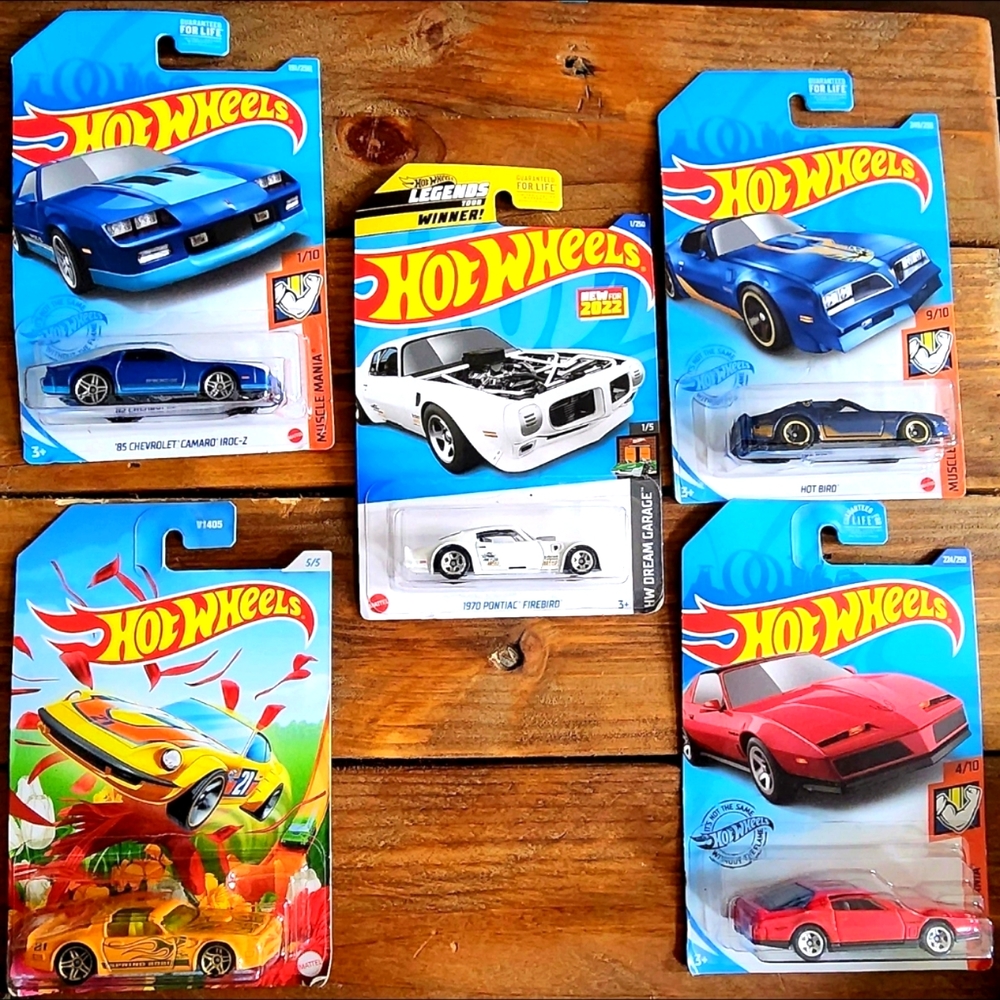Hot Wheels F-Body Firebird/Camaro collection